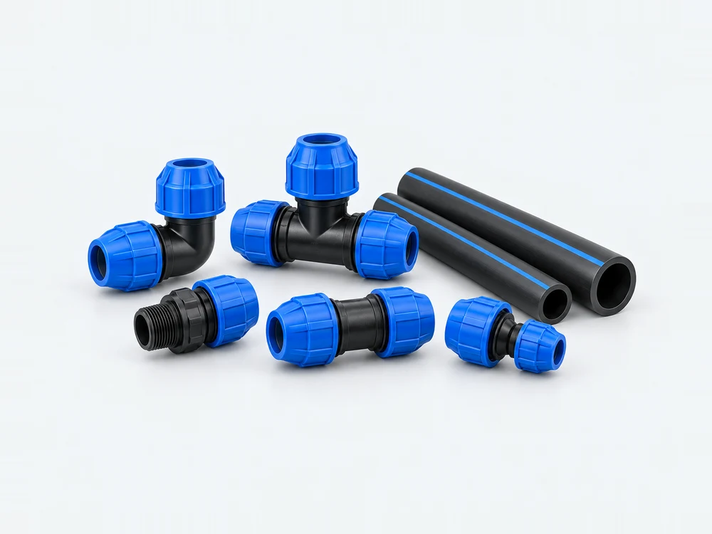 Composición referencial de PE / HDPE PN16 de EFA
