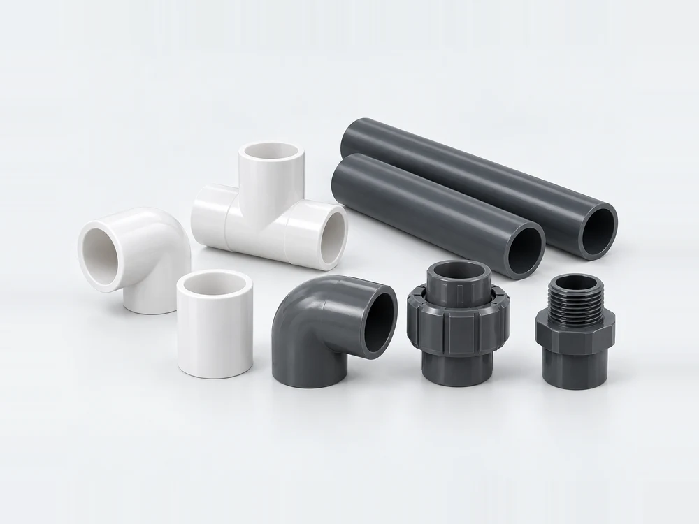 Composición referencial de PVC SCH 40 y SCH 80 de LESSO