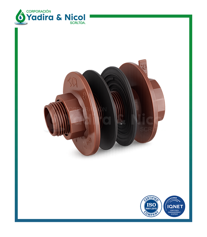 ADAPTADOR DE TANQUE CON ROSCA HIDRP PPH IPS