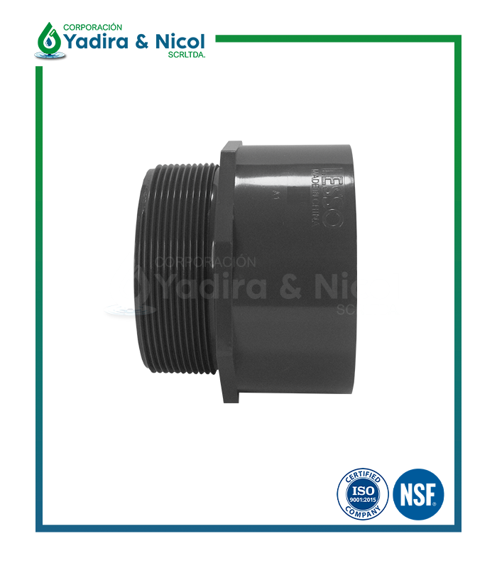 ADAPTADOR O UPR PVC SCH-80 LESSO