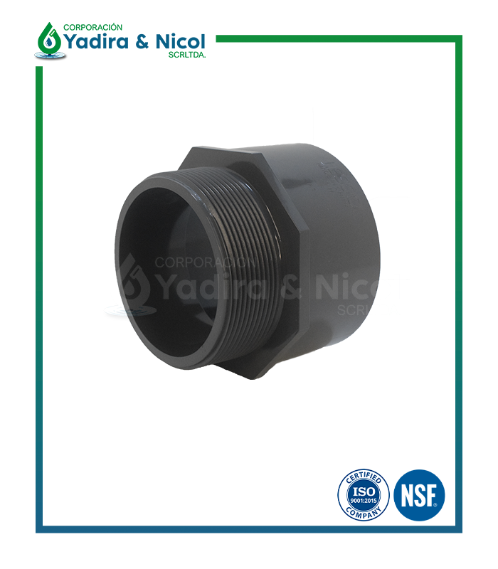 ADAPTADOR O UPR PVC SCH-80 LESSO