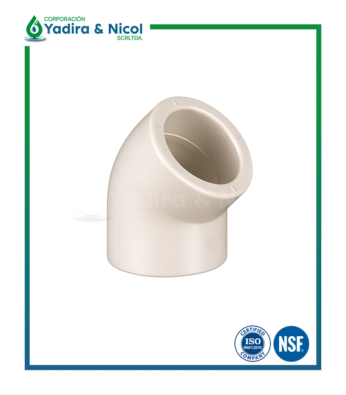CODO DE 45° PPR LESSO