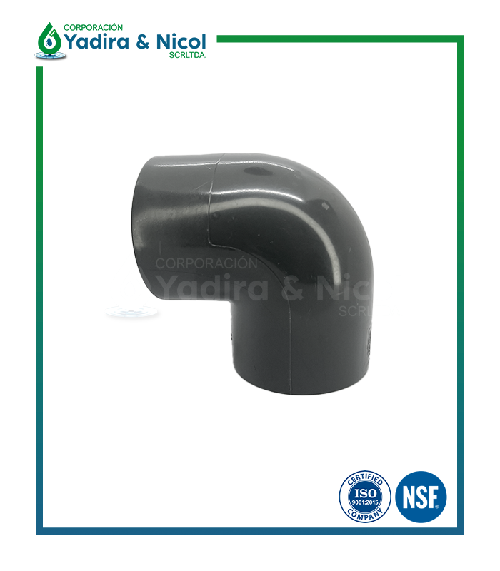 CODO DE 90° MIXTO PVC SCH-80 ERA