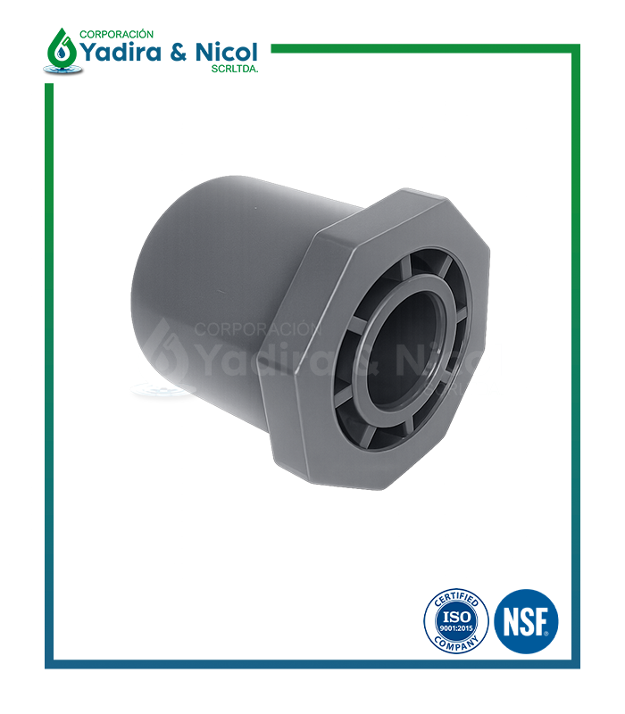 REDUCCIÓN BUGEN A PRESIÓN PVC LD