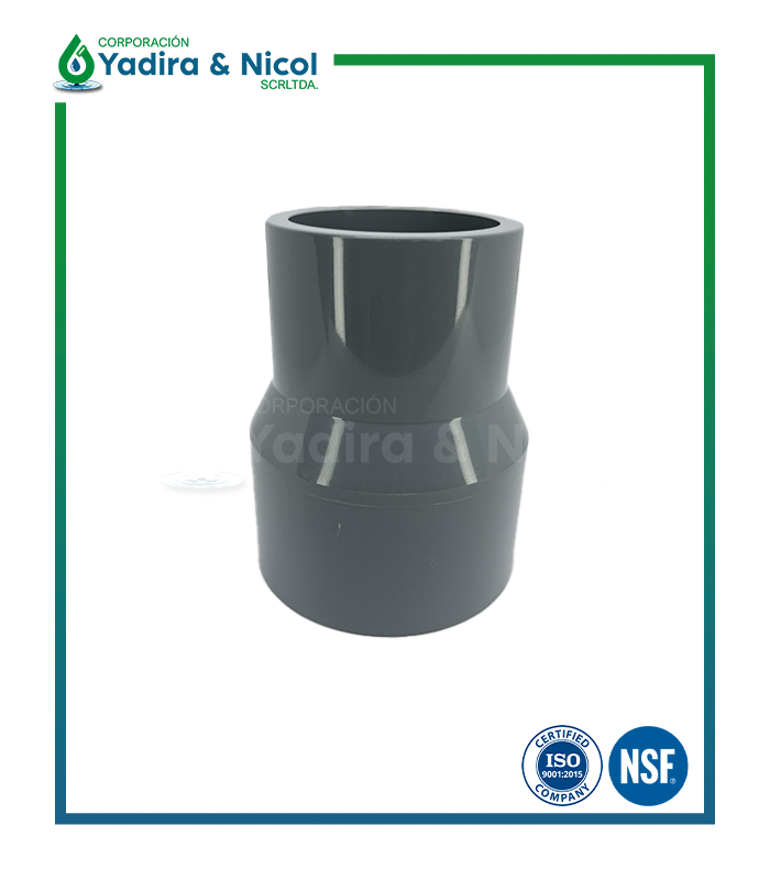 REDUCCIÓN CAMPANA CVPC SCH-80 ERA