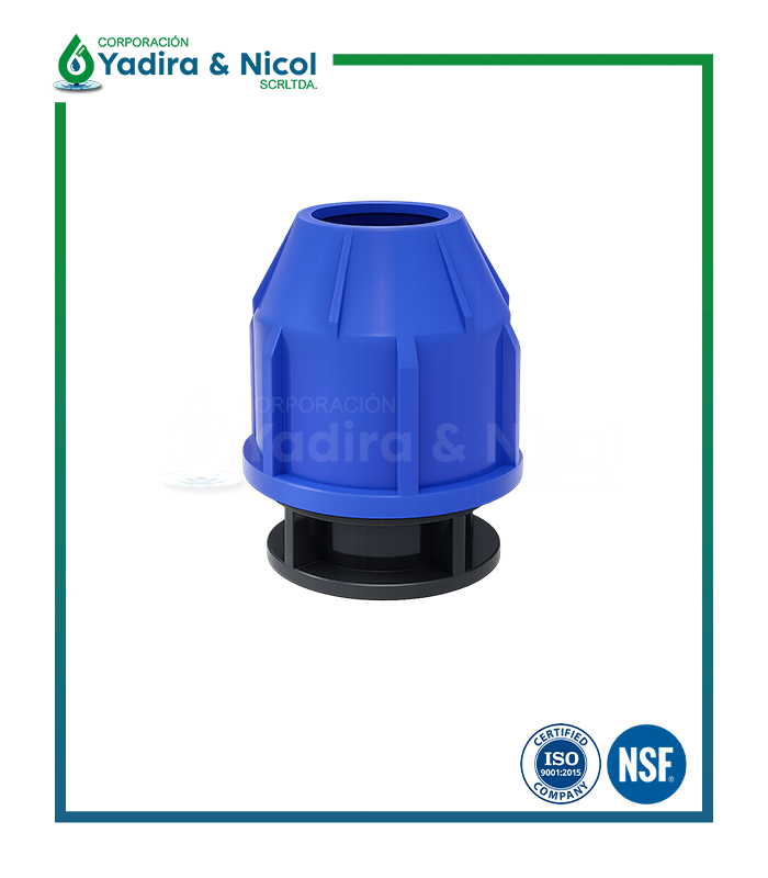 TAPON HDPE MANGUERA LESSO
