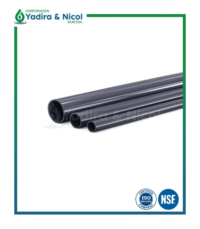 TUBO X 6 METROS A PRESIÓN PVC SCH-40 ERA
