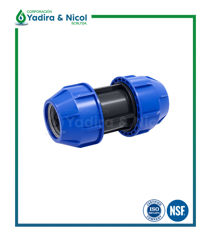 UNIÓN HDPE MANGUERA LESSO