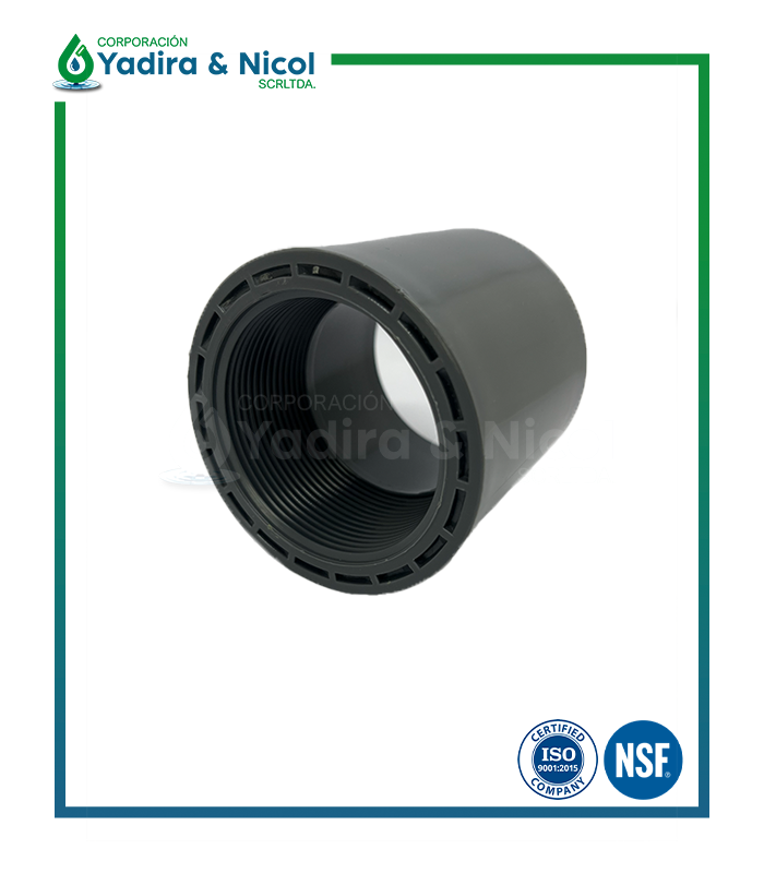 UNIÓN SIMPLE MIXTO PVC SCH-80 ERA