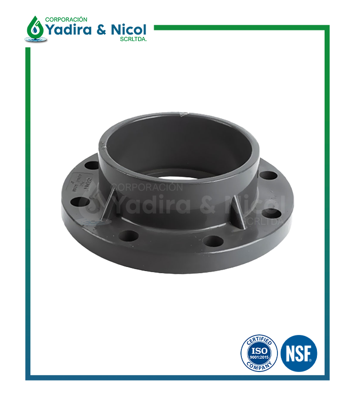 BRIDA FIJA DIN PVC ERA