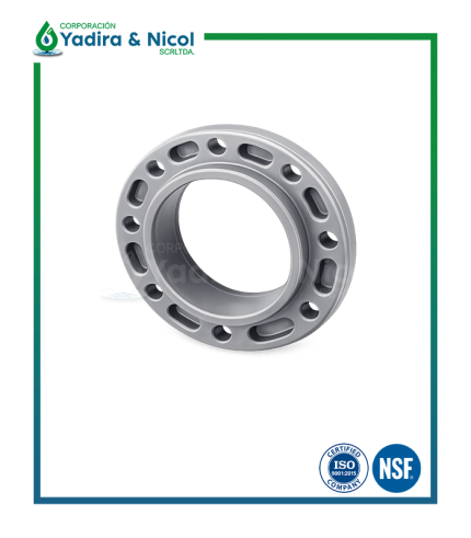 BRIDA LOCA A PRESION CPVC SCH-80 SH-DFP